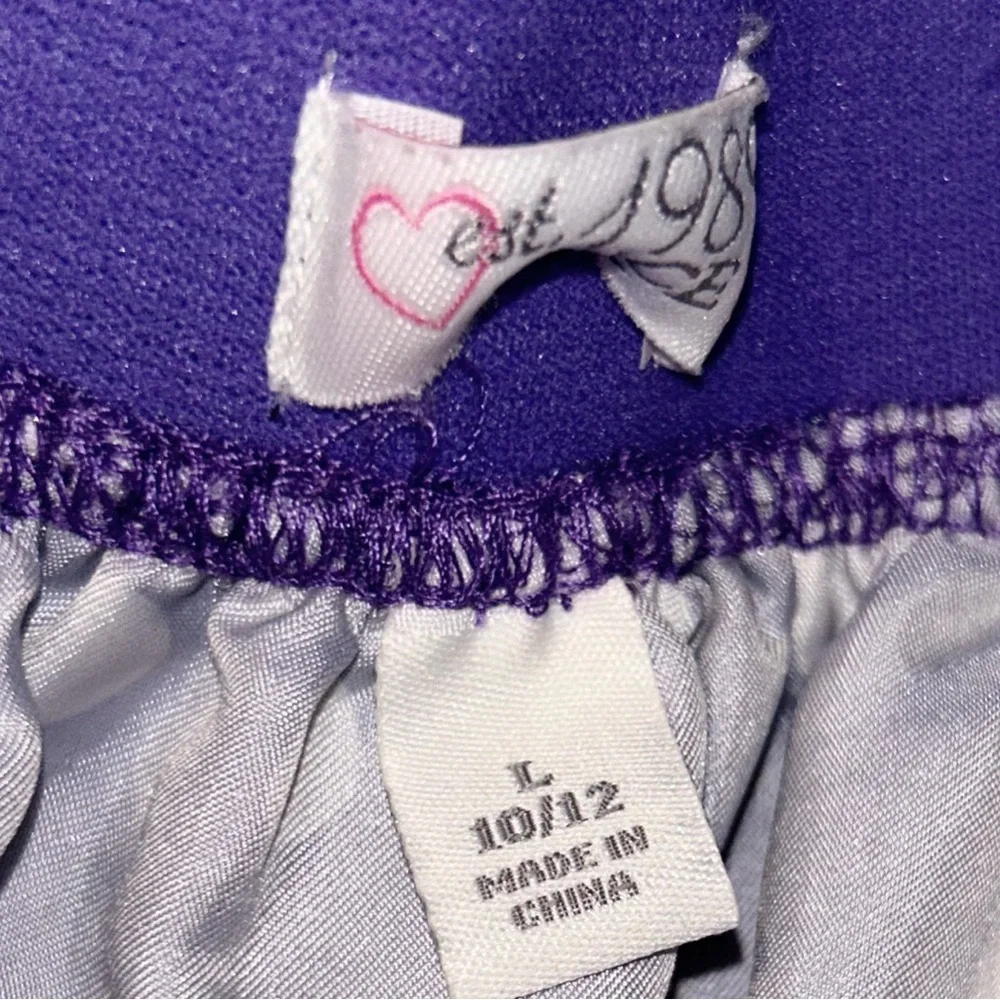 CHILDREN'S PLACE Girl's Purple Tutu Skirt Size Large 10/12 - Picture 3 of 6